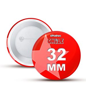 CHAPITA ALFILER 32 MM