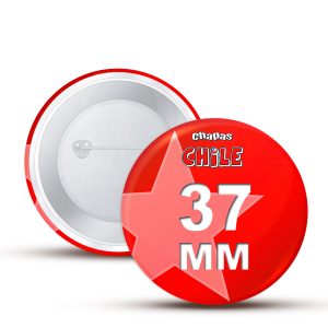 CHAPITA ALFILER 37 MM