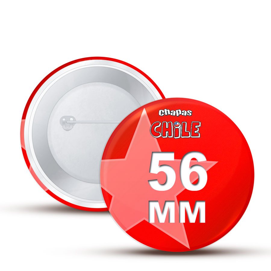 CHAPITA ALFILER 56 MM